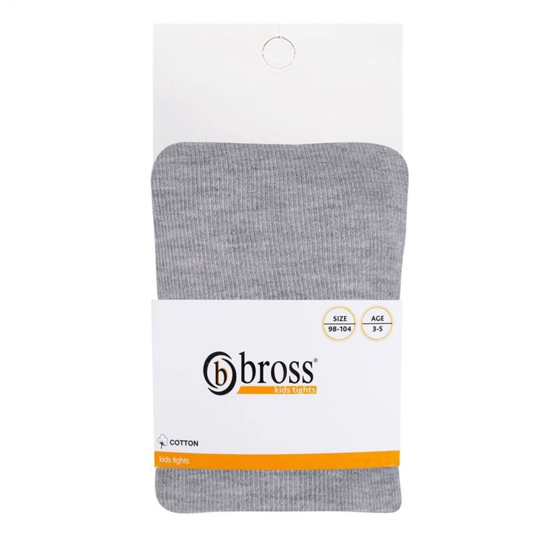 جوراب شلواری بچگانه براس (Bross) نخی طرح Kids Tights | سایز ۳ تا ۱۱ سال