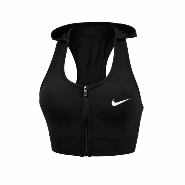 خرید نیم‌تنه ورزشی زنانه MB کد ۶۶۷۰۵ | سوتین اسپرت زیپ‌دار طرح Nike | گالری سنجاقک