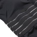 بادی زنانه مجلسی مشکی برند فیتن با یقه ضربدری توردار - گالری سنجاقک